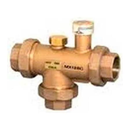 Resideo Honeywell MX Mixing Valve, 1-1/4" NPT, 110 To 150¬∞F MX128LF
